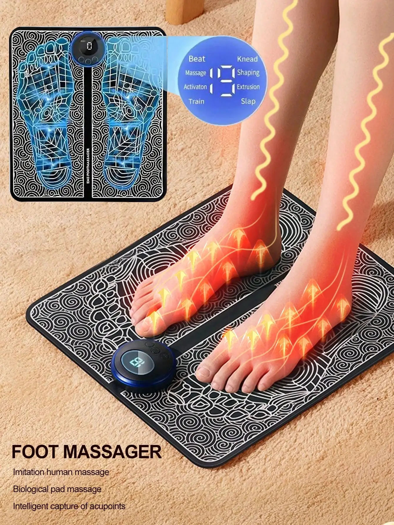 Ems Foot Massager - 2026 Ems Massager Kit, Foot Massager
