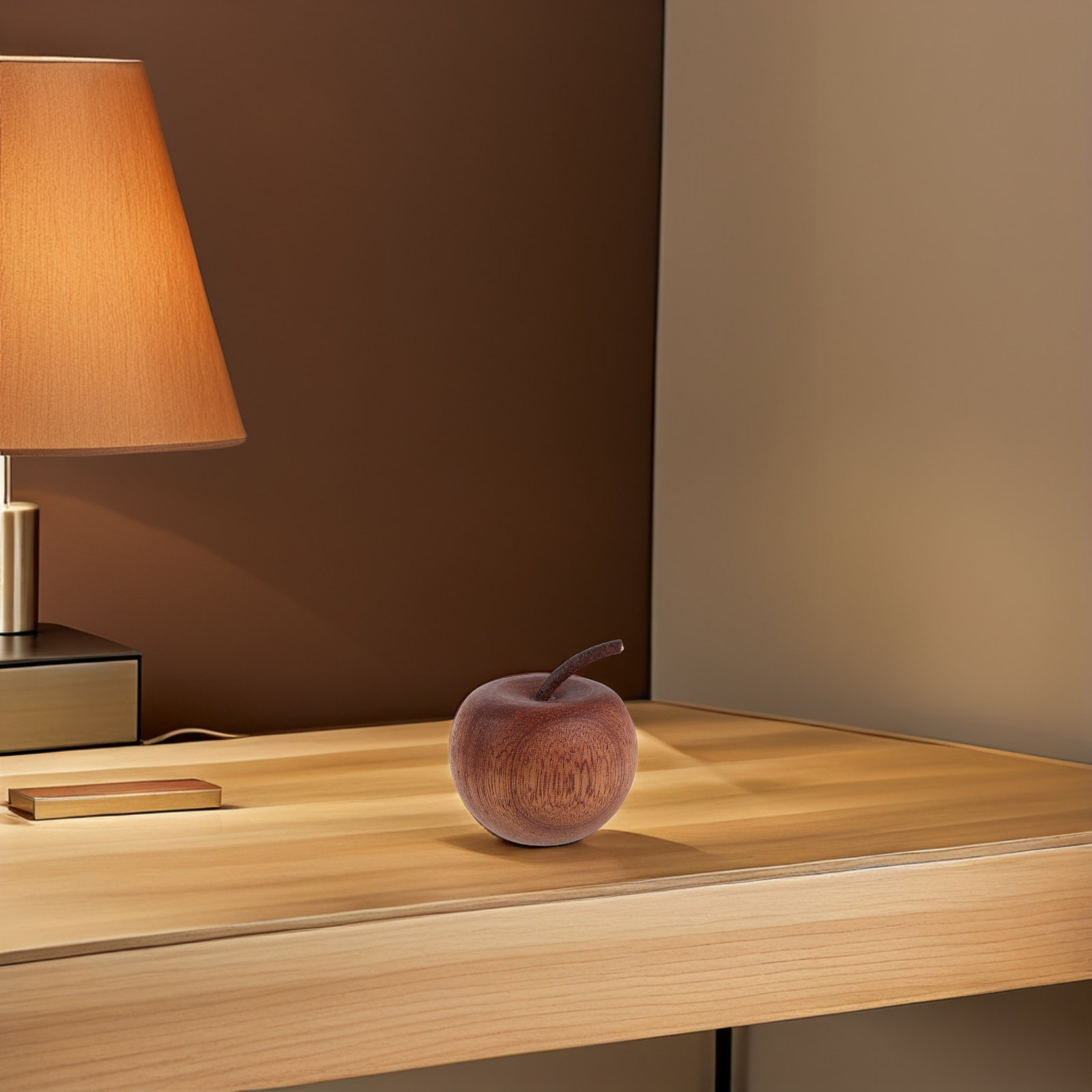 Aromatherapy Diffuser - 4Pcs Fruit Wooden Essential Oil Diffuser