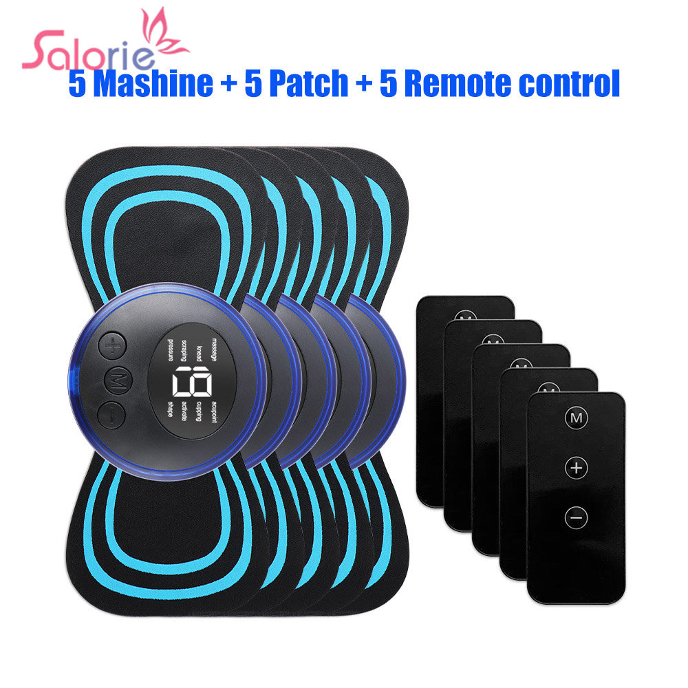 Ems Foot Massager - 5pcs set Neck Back Massager Sticker