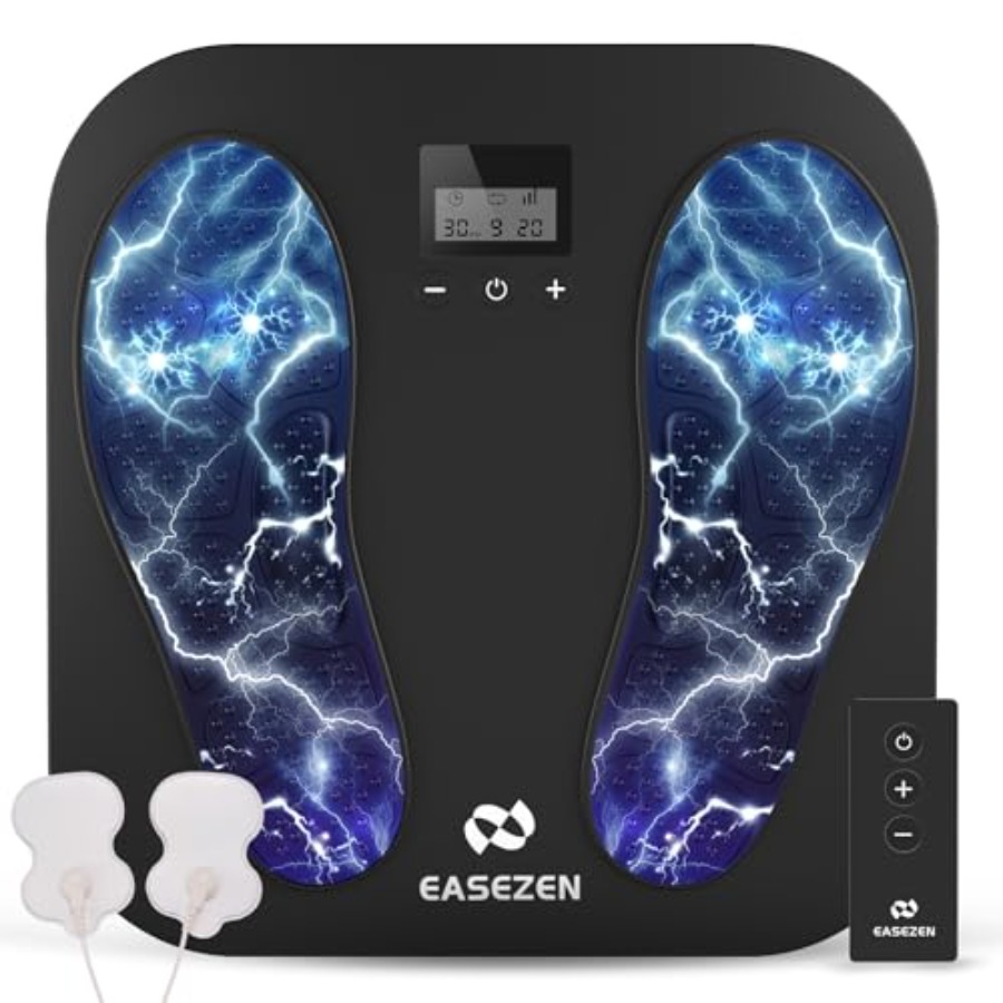 Ems Foot Massager - Foot Massager for Neuropathy: Rechargeable TENS/EMS