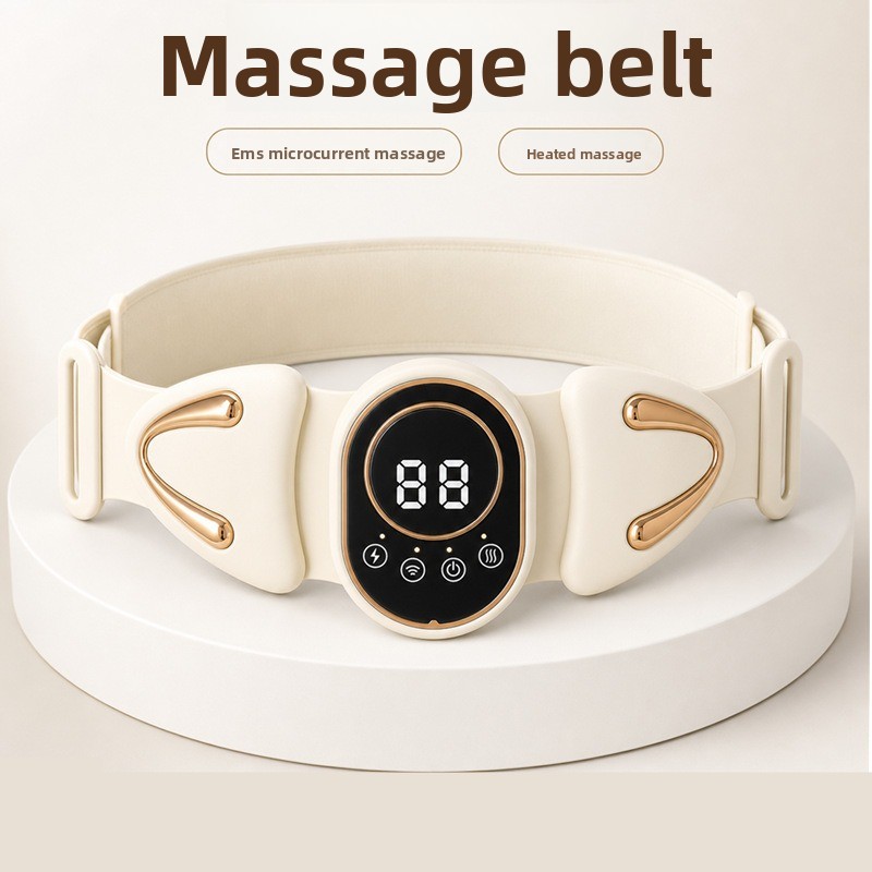 Ems Foot Massager - EMS Pulse Massage Belt Hot Compress