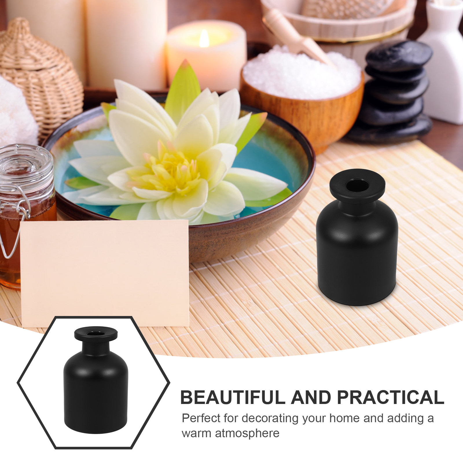 2Pcs Premium Glass Diffuser Bo - Aromatherapy Diffuser review and price
