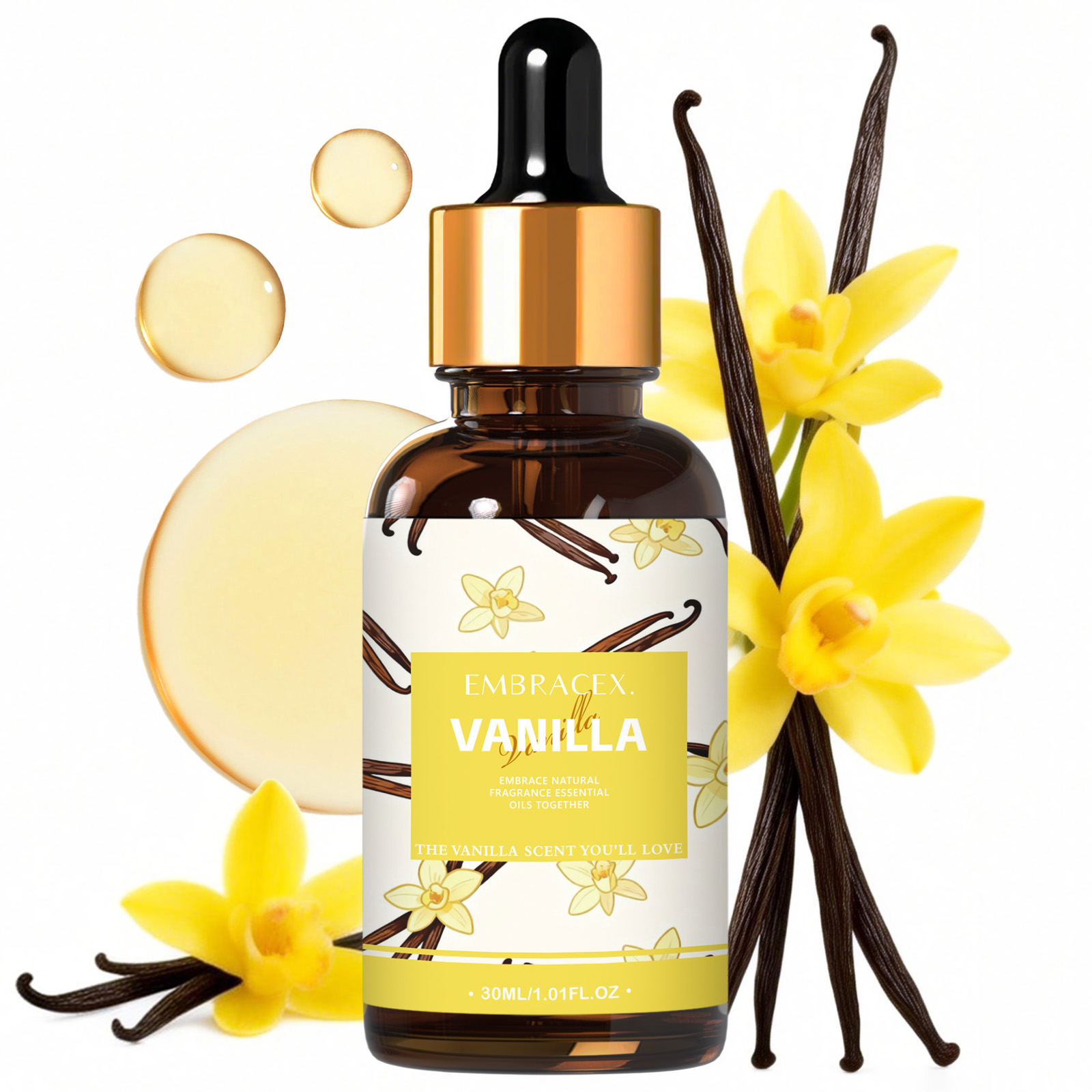 30ml Vanilla Essential Oil For - Aromatherapy Diffuser review and price