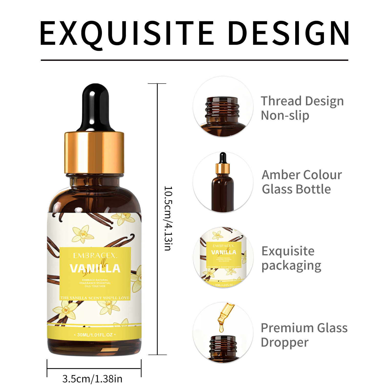 30ml Vanilla Essential Oil For - Aromatherapy Diffuser review and price