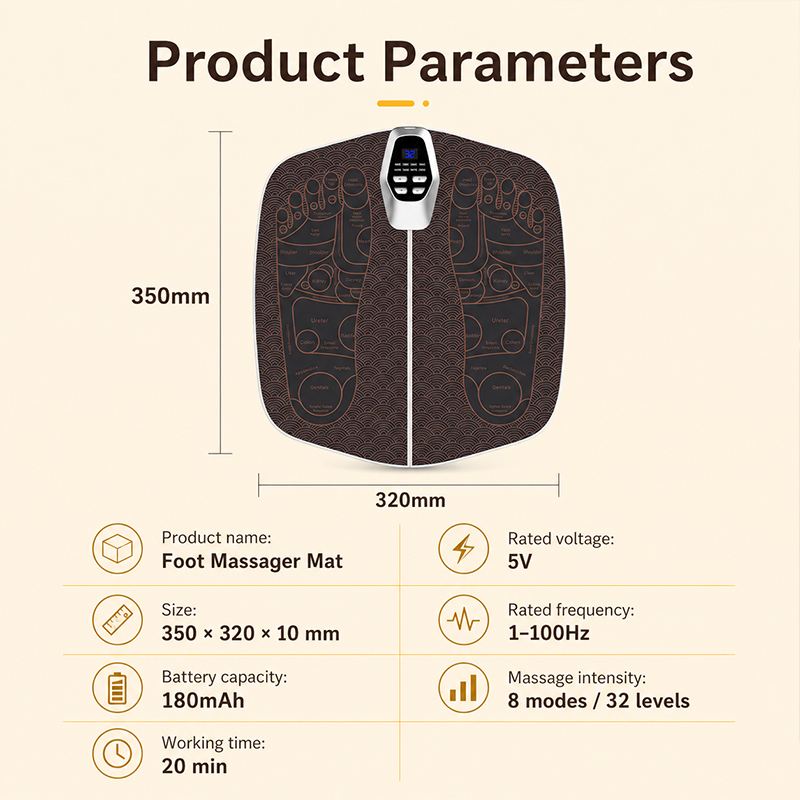 1Pc Microcurrent Foot Massager - Ems Foot Massager review and price