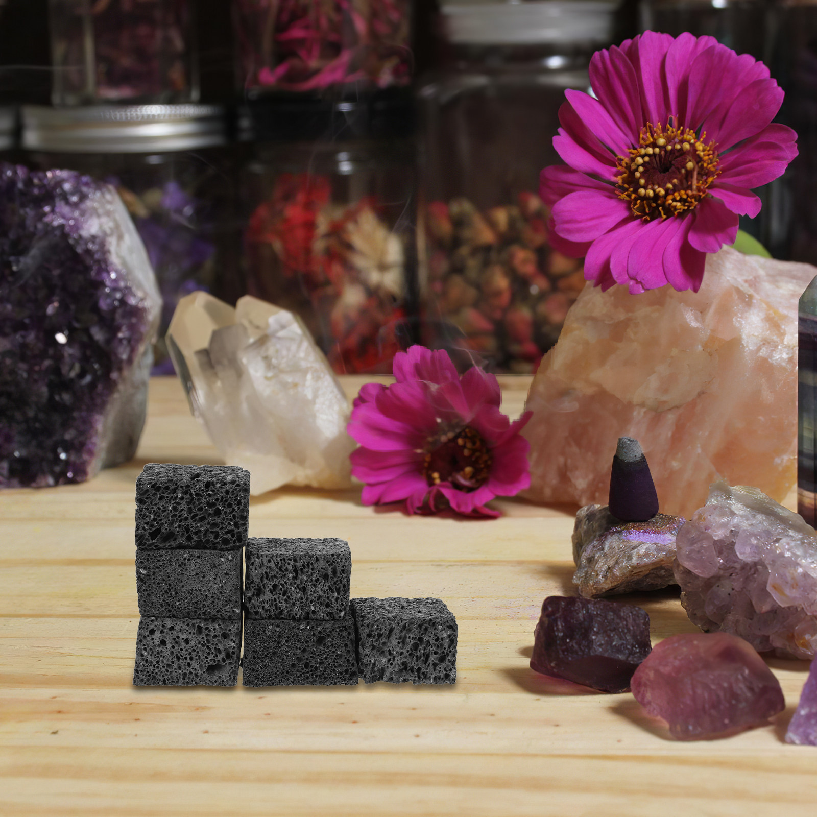 6Pcs Volcanic Stone Diffuser B - Aromatherapy Diffuser review and price