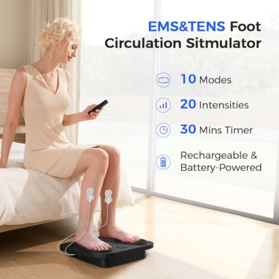 Foot Massager for Neuropathy:  - Ems Foot Massager review and price