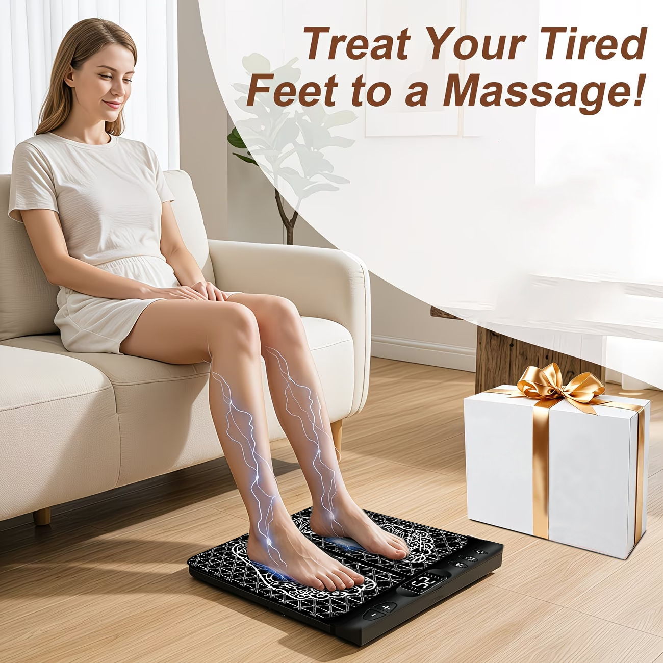 12 Modes 25 Intensities EMS Fo - Ems Foot Massager review and price
