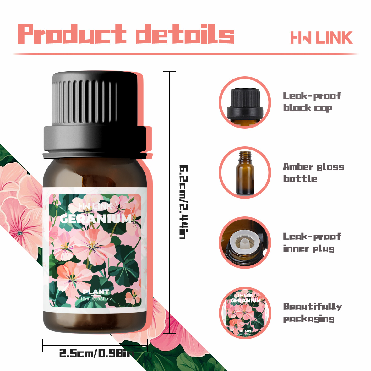 Geranium Essential Oil 10ml 10 - Aromatherapy Diffuser review and price