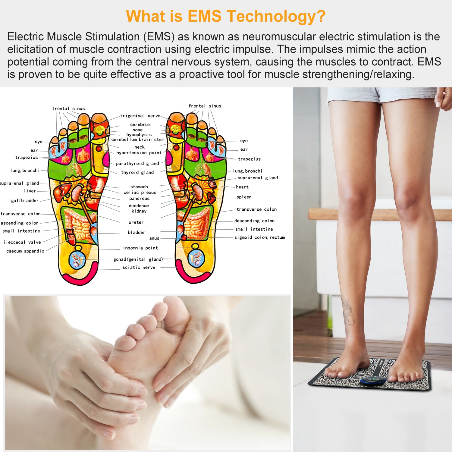 Foot Massage Machine, Foot Mas - Ems Foot Massager review and price